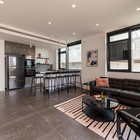 Amazing Penthouse On Gordon Beach 8 Guests Tel Aviv Exterior foto